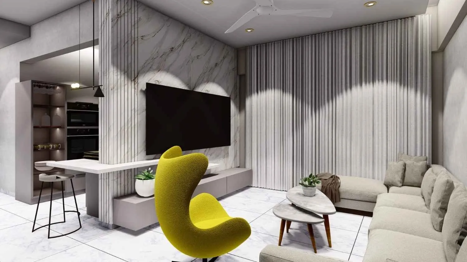 Modern interior design project by Pathak