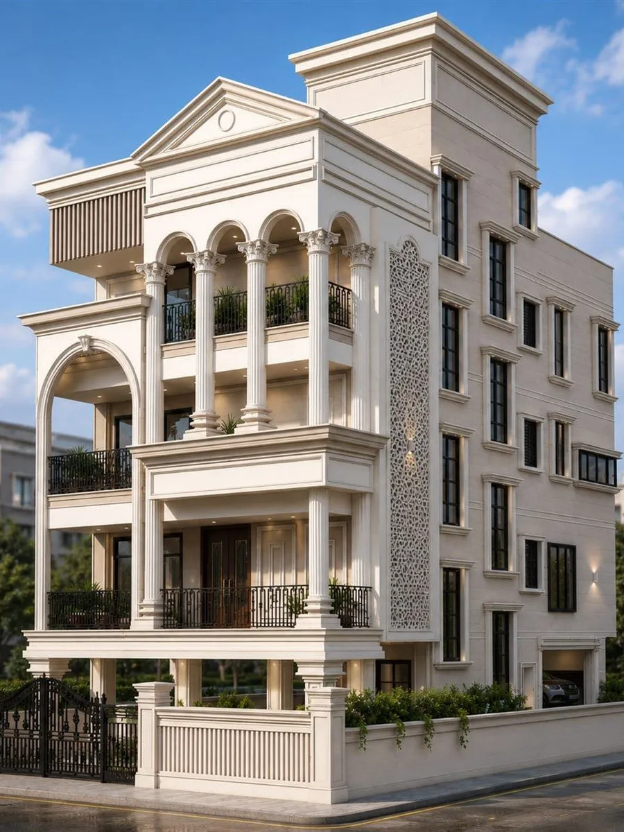 Luxury Bungalow Architectural Design in Godrej Edan Estate Pune