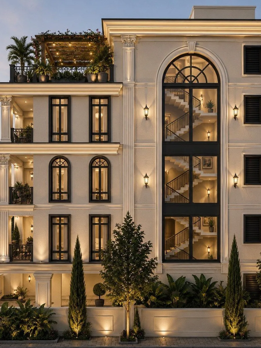 Luxury Bungalow Architectural Design in Godrej Edan Estate Pune