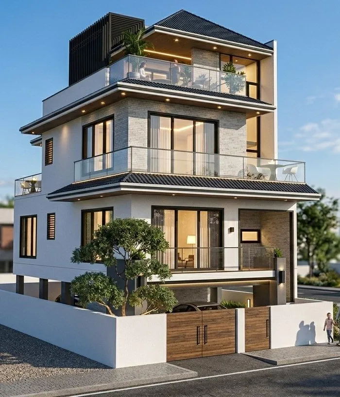 Modern Bungalow Architects in Hinjewadi Pune