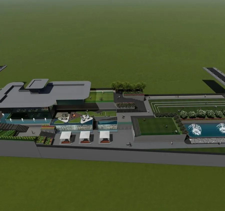 Innovative Club House Architecture in Kolhapur